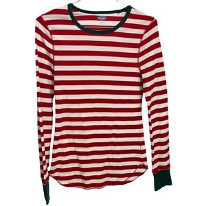 Old Navy Women’s Striped Thermal Top Size L Tall